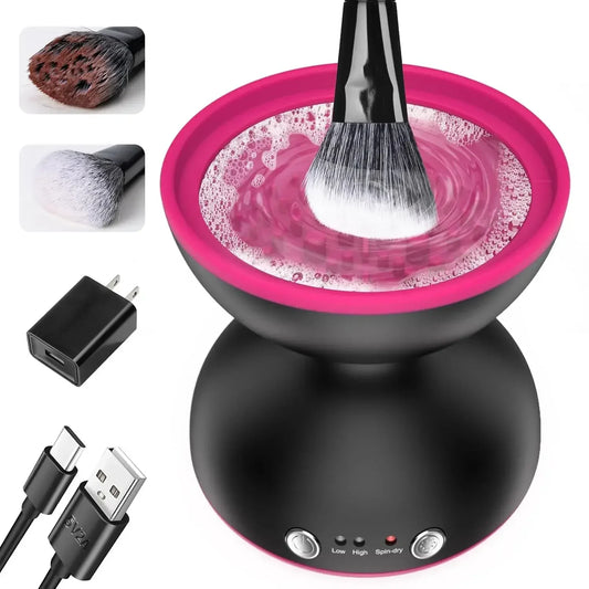 🔥 virex pro  GlowClean Pro – Electric Makeup Brush Cleaner